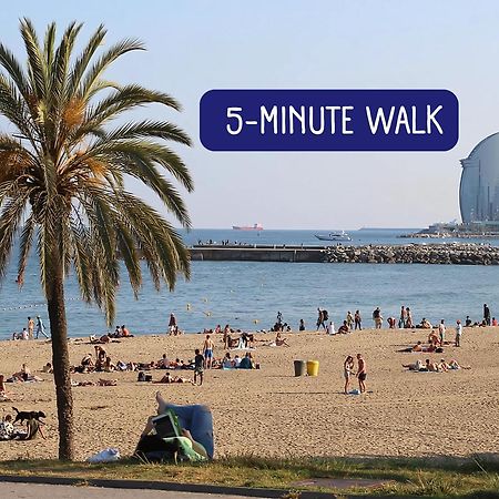 Taulat Loft L Poblenou Beach L Self Check In L Terrace Penthouse Barcelona Luaran gambar