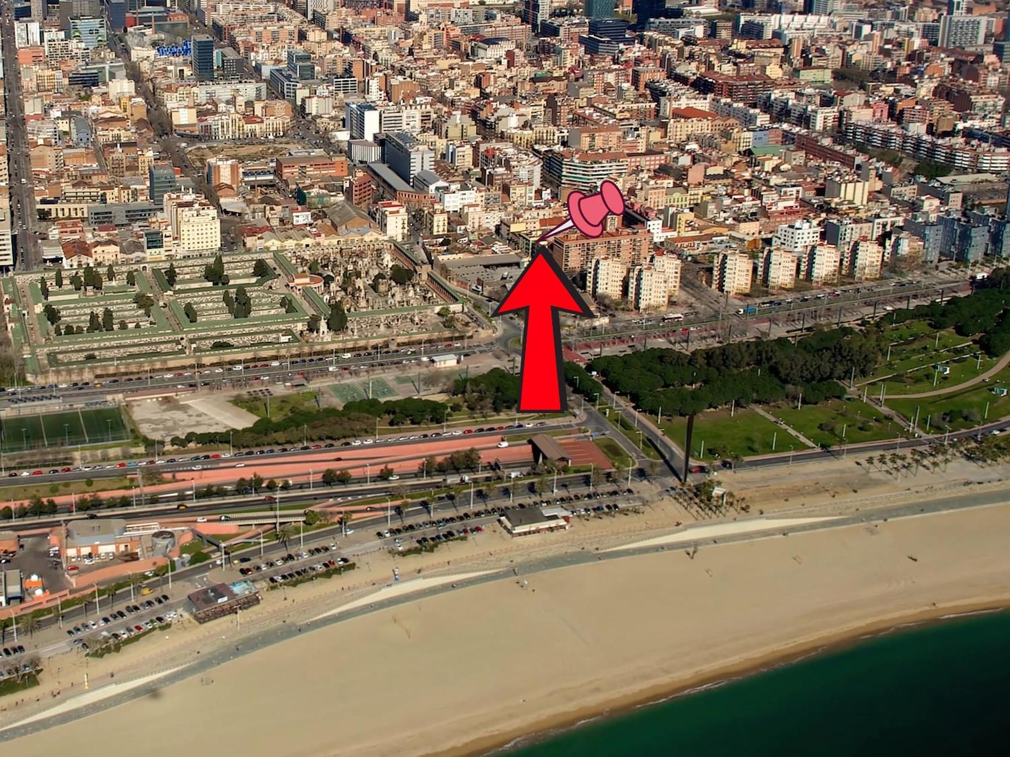 Taulat Loft L Poblenou Beach L Self Check In L Terrace Penthouse Barcelona Luaran gambar